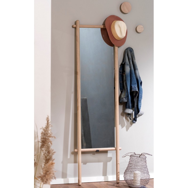 RO Memph Coat Rack Round Small White Pigmented